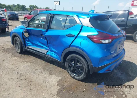 2022 Nissan Kicks S Xtronic Cvt z USA, uszkodzony, nr VIN 3N1CP5BV2NL506392